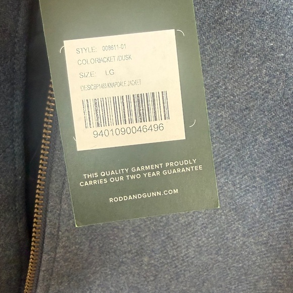 Rodd & Gunn Knapdale Jacket Mens Large - Picture 8 of 8